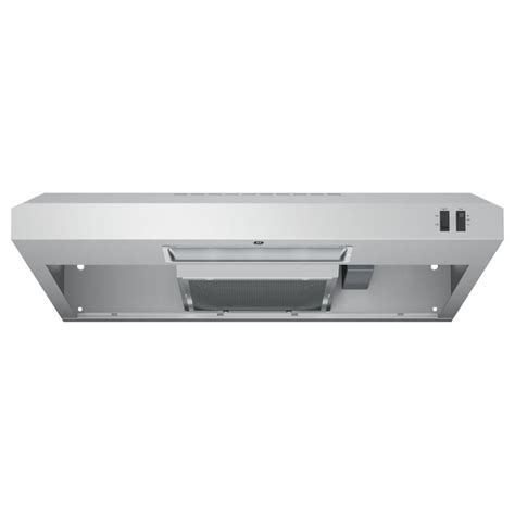 30 stainless steel under cabinet range hood fan|ge under cabinet vent hood.